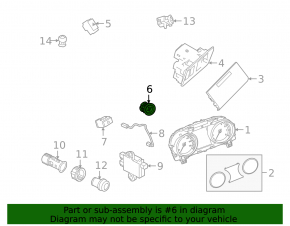 Кнопка start-stop Land Rover Discovery 17-25