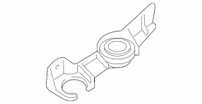 Кронштейн резонатора BMW X5 G05 19-26 3.0T B57 B58