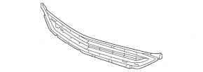Нижняя решетка переднего бампера Acura MDX 21-26 2022-26