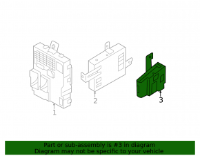 Power Distribution Module Hyundai Sonata 11-12 hybrid
