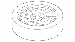 Запасне колесо докатка Porsche Macan 15-23 R18 195/75