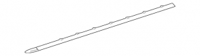 Молдинг порога левый Mercedes E 53/63 21-23 передний, AMG pkg, хром