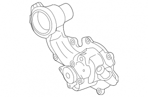 Помпа охлаждения Lincoln MKX 16-18 2.7T