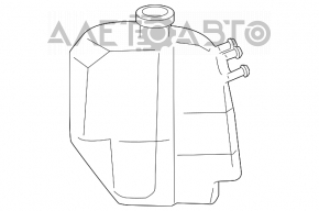 Розширювальний бачок охолодження Honda Civic 4d 06-09