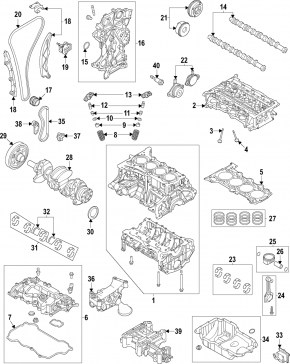 Шатун Hyundai Sonata 20-23 2.5
