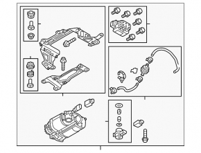 Компрессор пневмоподвески Audi A8 13-18