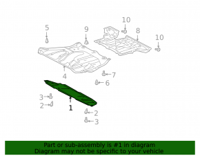 Захист переднього бампера Lexus RX400H 04-09