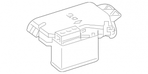 Кришка блоку запобіжників підкапотна Mercedes Metris W447 16-23