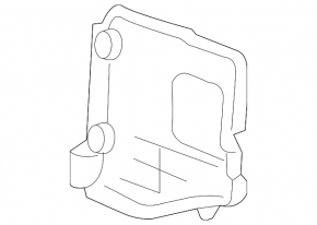 Кришка блоку ECU комп'ютера двигуна Volvo XC60 22-26