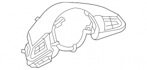 Кнопки управления на руле Mazda CX-50 23-26
