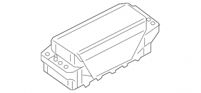 Подушка безпеки airbag пасажирська у торпеді Audi A4 B9 17-25