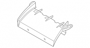Воздухоприемник Audi A6 C8 19-25 2.0T, 3.0T
