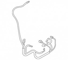 Проводка стартера Audi Q7 20-26 3.0T MHEV