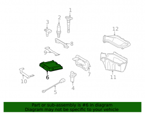 Блок ECU компьютер двигателя Audi A4 B8 08-12 2.0T