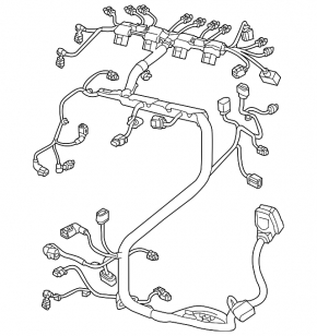 Проводка подкапотная VW Golf 15-17