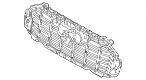 Каркас решітки радіатора grill Audi Q7 20-23