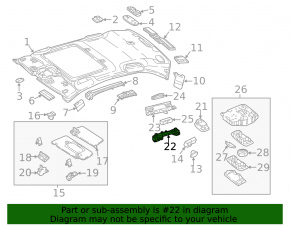 Ручка потолка задняя левая Mercedes W213 E 17-23 черная, царапины