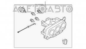 Управление климат-контролем ручное Mazda CX-7 06-09