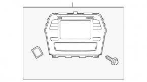 Головное устройство Nissan Maxima A36 16-17