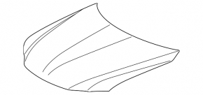 Капот голий Lexus CT200h 11-17