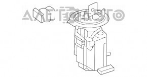 Паливний насос бензонасос Mercedes W167 GLE 450 20-26 3.0h