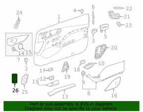 Кнопка открывания крышки багажника салонная Mercedes W213 E 17-22 черный корпус без электропривода