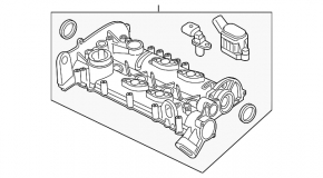 Кришка клапанна VW Jetta 11-18 USA 1.4T