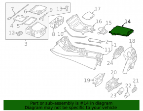 Подлокотник Mercedes W213 E 17-20 кожа черная, с подсветкой