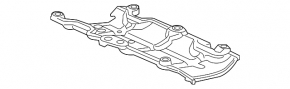 Маслоотражатель Honda Civic X FC 16-21 K20C2 2.0