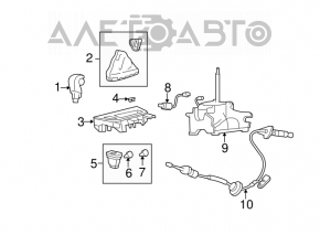 Трос коробки передач Acura MDX 07-09