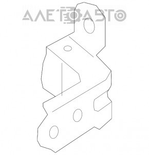 Петля двери верхняя задняя левая Hyundai Santa Fe 24-26