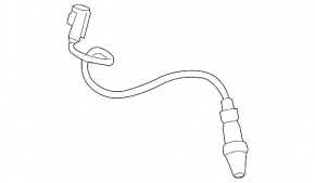 Лямбда-зонд второй Lincoln MKC 15-16 2.0T, 2.3T
