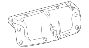 Обшивка крышки багажника Lexus IS250 IS350 06-10