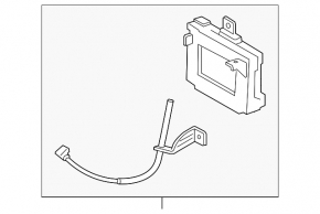 BODY CONTROL MODULE Hyundai Sonata 15-16