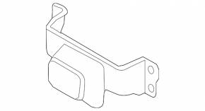 Накладка замка капота Mazda 6 13-17