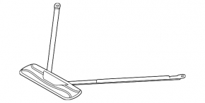 Распорка днища задняя BMW 4 F32 14-20 Coupe