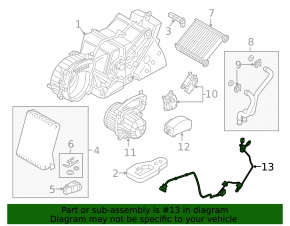 Проводка печки 3 ряда VW Atlas 18-26