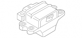 Подушка двигателя левая VW Beetle 12-19