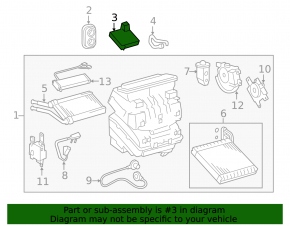 AC Climate Control Air Amplifier Toyota Rav4 13-16