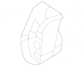 Заглушка поводка переднего дворника Mercedes Metris W447 16-23