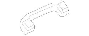 Ручка потолка передняя левая Mercedes GLS-class X166 13-19 серая