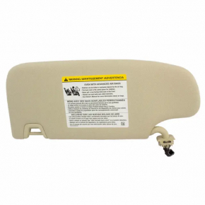 Козырек правый Ford Fusion mk5 13-15 беж с крючком