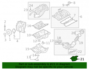 Охладитель ДВС BMW X3 G01 18-19 2.0T