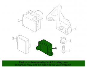 TURN RATE SENSOR MODULE Porsche Cayenne 958 11-17