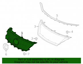 Решетка радиатора grill Lexus IS250 IS350 11-13 Sport pkg, без радара