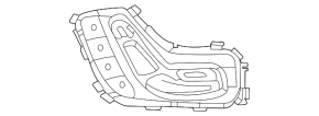Управление сидением с памятью переднее левое Mercedes W167 GLE 350 450 20-26 хром