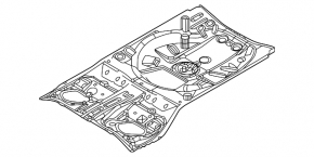 Корито багажника Mazda CX-50 23-26