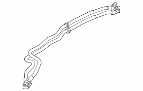 Трубки охолодження АКПП BMW X5 G05 24-26 3.0T B58