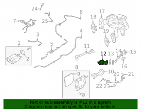 Клапан EGR Ford Escape MK4 23-23 1.5T