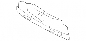 Абсорбер переднего бампера Lexus RX400h 04-08